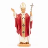 Papa Giovanni Paolo II (1116) veste rossa cm.18