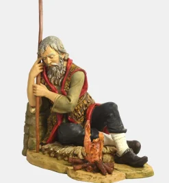 Pastore (21) in resina per presepe cm.125