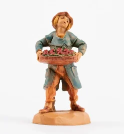 Pastore (19) per presepe cm.6,5