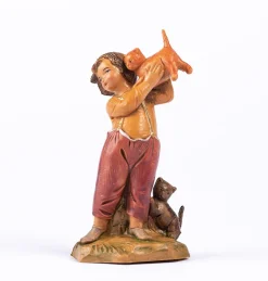 Pastore (131) per presepe cm.12