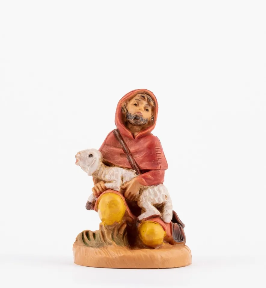 Pastore (35) per presepe cm.6,5