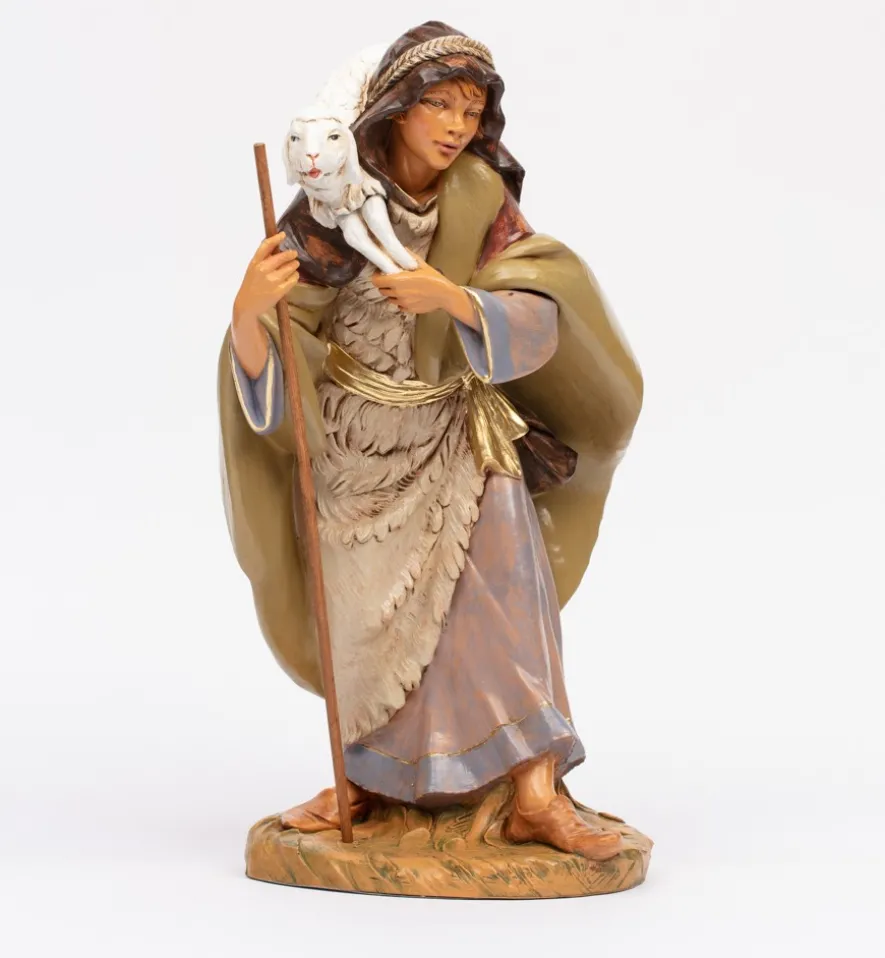 Pastore (10) per presepe cm.45