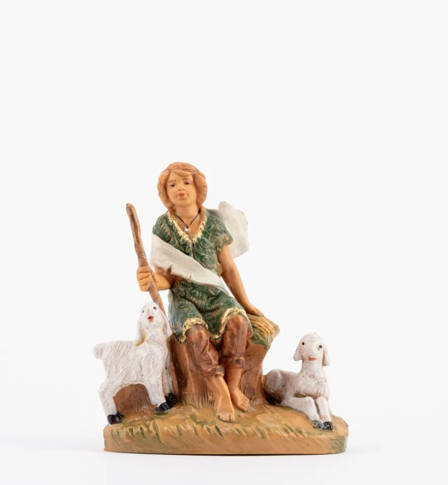 Pastore (849) per presepe cm.9,5
