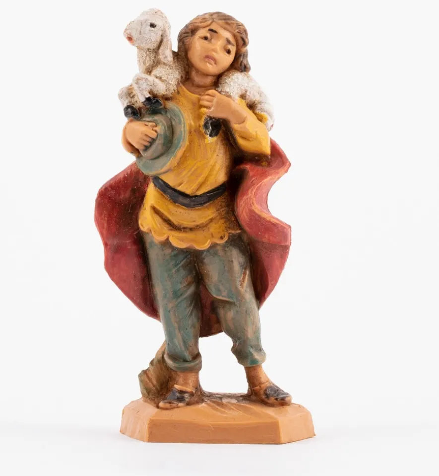 Pastore (9) per presepe cm.6,5