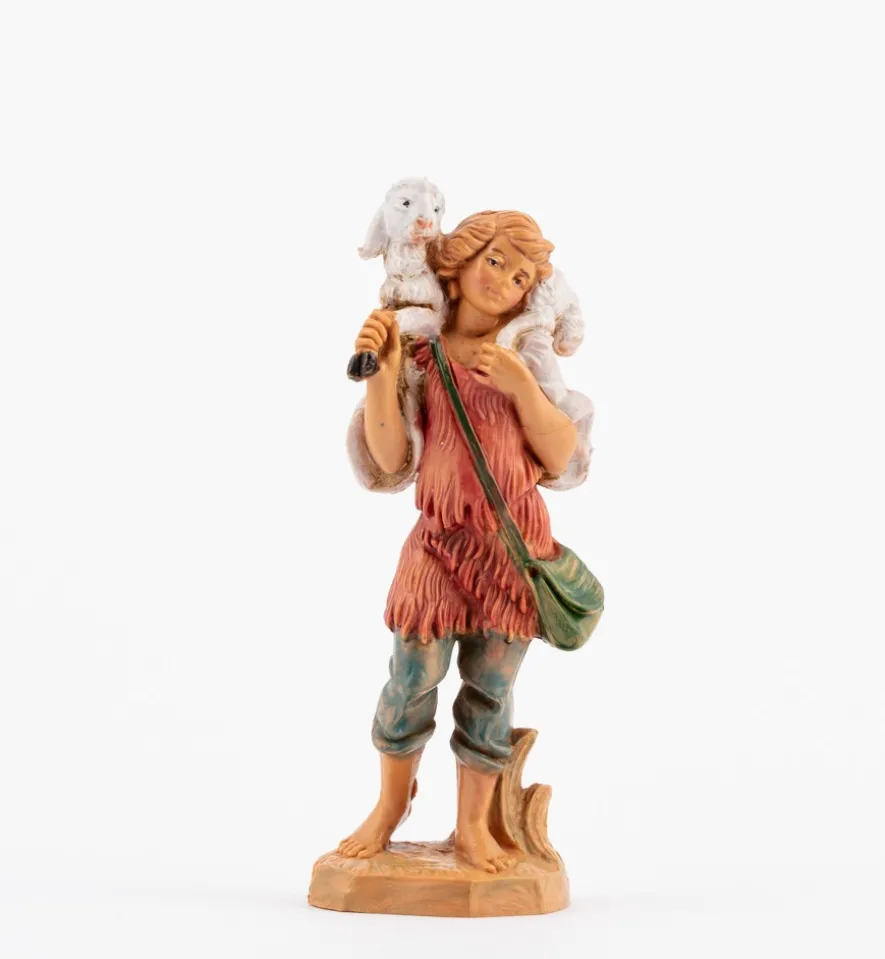 Pastore (123) per presepe cm.10
