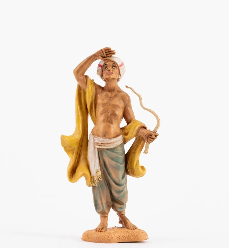 Pastore (124) per presepe cm.10