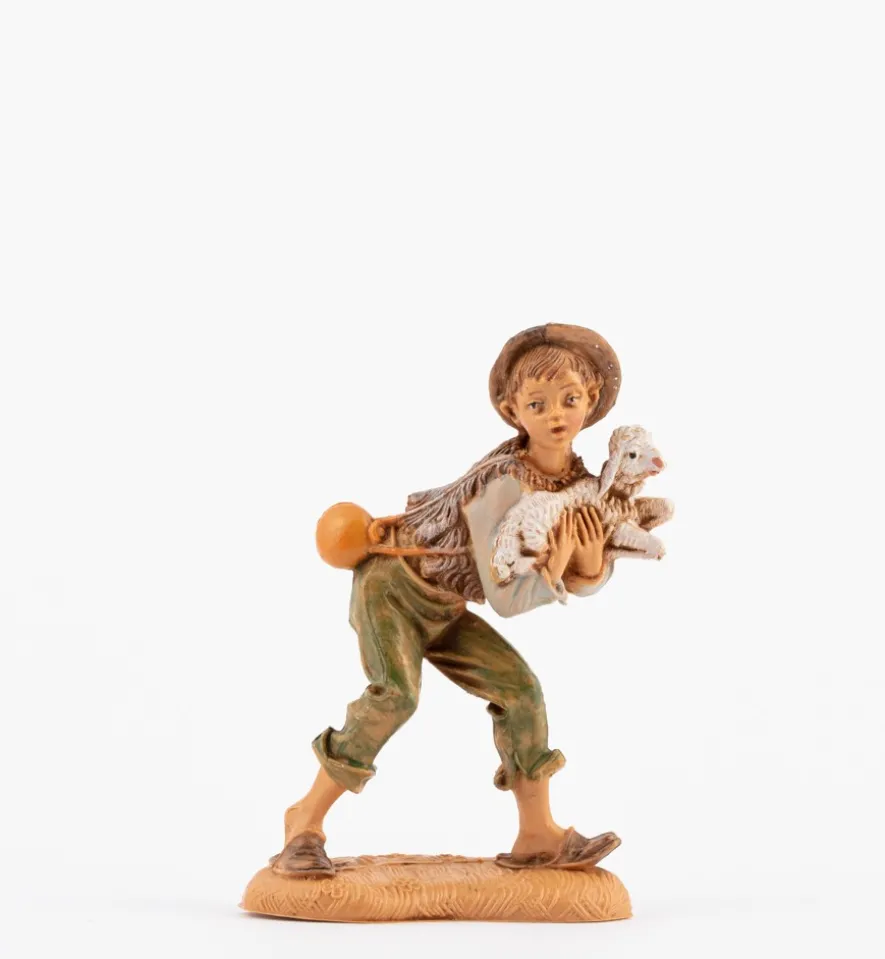 Pastore (129) per presepe cm.10