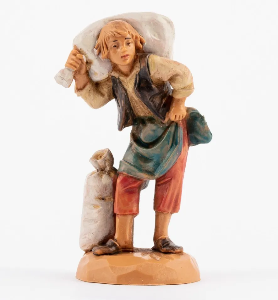 Pastore (13) per presepe cm.6,5