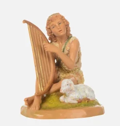 Pastore (717) per presepe cm.12 con scatola litografata