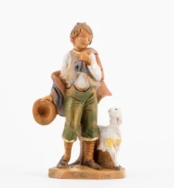 Pastore (185) per presepe cm.12 con scatola litografata