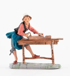 Pastore (205) per presepe colori tradizionali cm.10