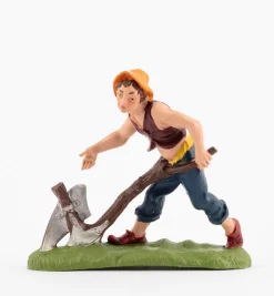 Pastore (210) per presepe colori tradizionali cm.10