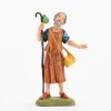 Pastore (131) per presepe colori tradizionali cm.10