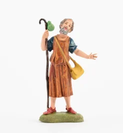 Pastore (131) per presepe colori tradizionali cm.10