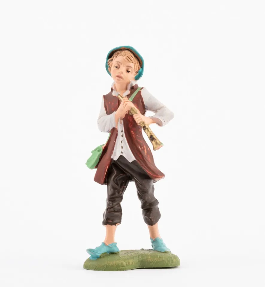 Pastore (143) per presepe colori tradizionali cm.10