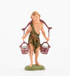 Pastore (102) per presepe colori tradizionali cm.10