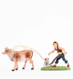 Pastore (251) per presepe colori tradizionali cm.10