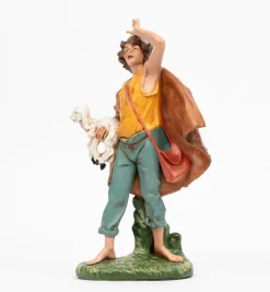 Pastore (19) per presepe colori tradizionali cm.30