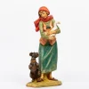 Pastorella (4) in resina per presepe cm.52