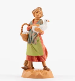 Pastorella (14) per presepe cm.6,5