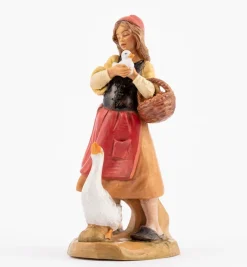 Pastorella (523) per presepe cm.17