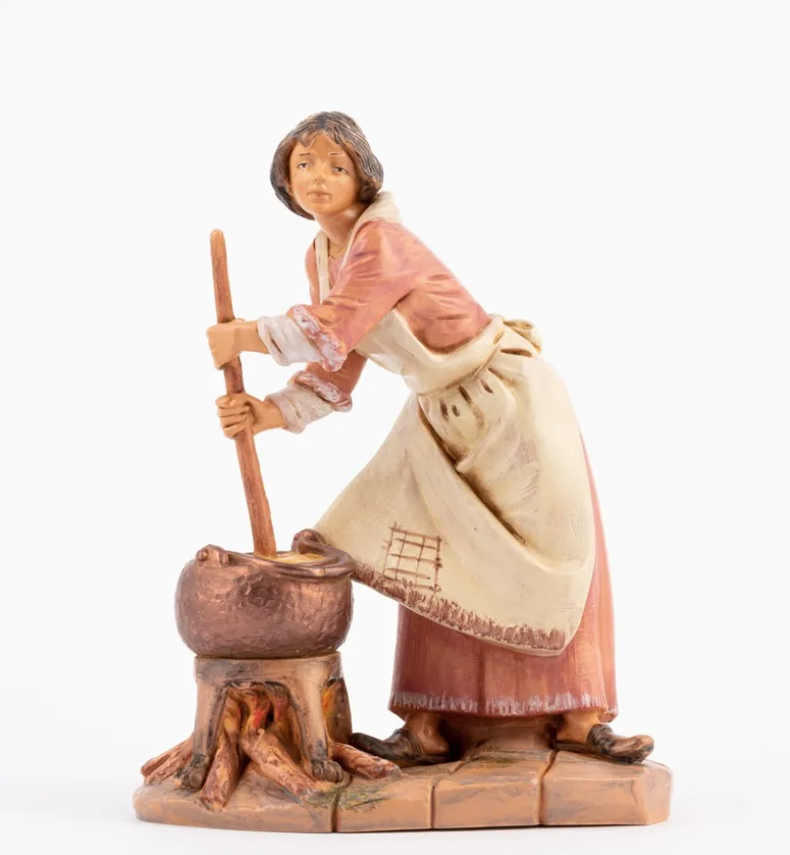 Pastorella (340) per presepe cm.19