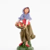 Pastorella (348) per presepe colori tradizionali cm.19