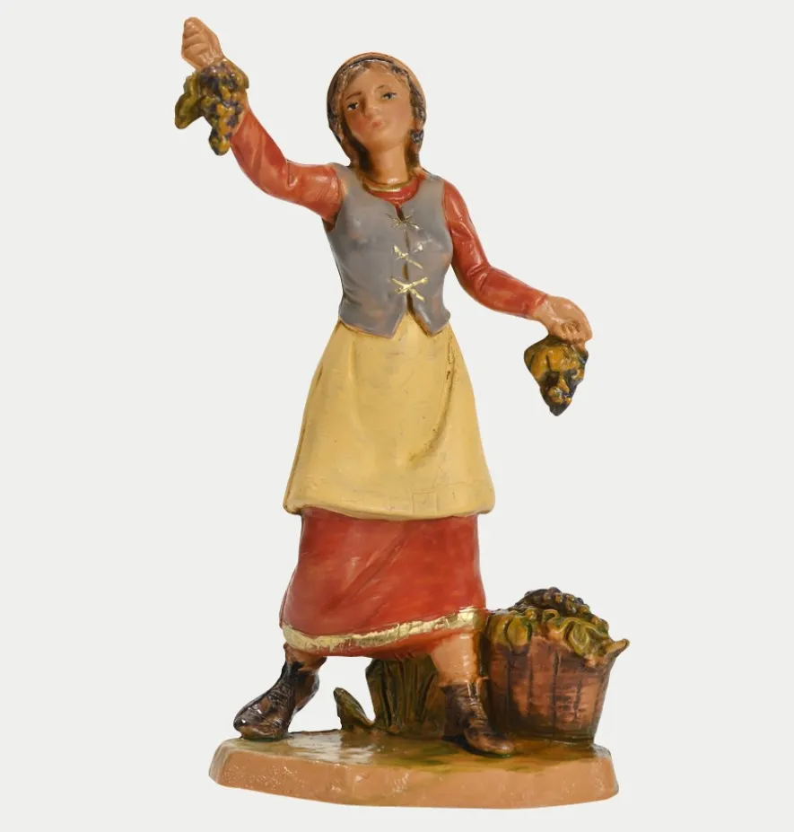 Pastorella (927) per presepe cm.9,5