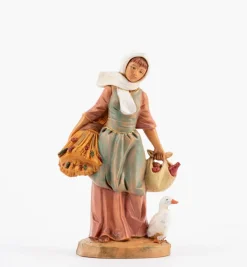 Pastorella (156) per presepe cm.12