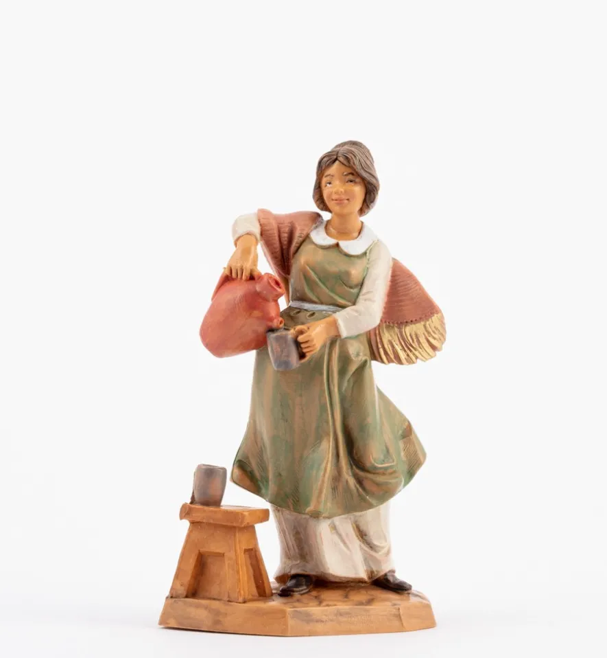 Pastorella (157) per presepe cm.12