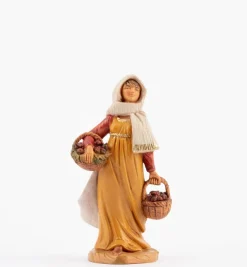 Pastorella (166) per presepe cm.12