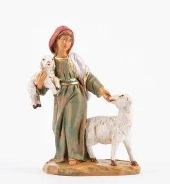 Pastorella (242) per presepe cm.12 con scatola litografata