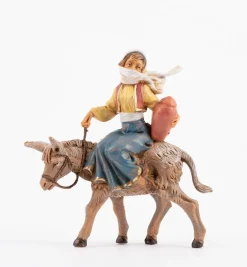 Pastorella (240B) per presepe cm.12