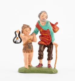 Pastori (244) per presepe colori tradizionali cm.10