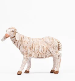 Pecora in piedi per presepe cm.45/52