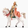 Re a cavallo per presepe cm.12