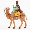 Re moro a cammello (10) per presepe colori tradizionali cm.10