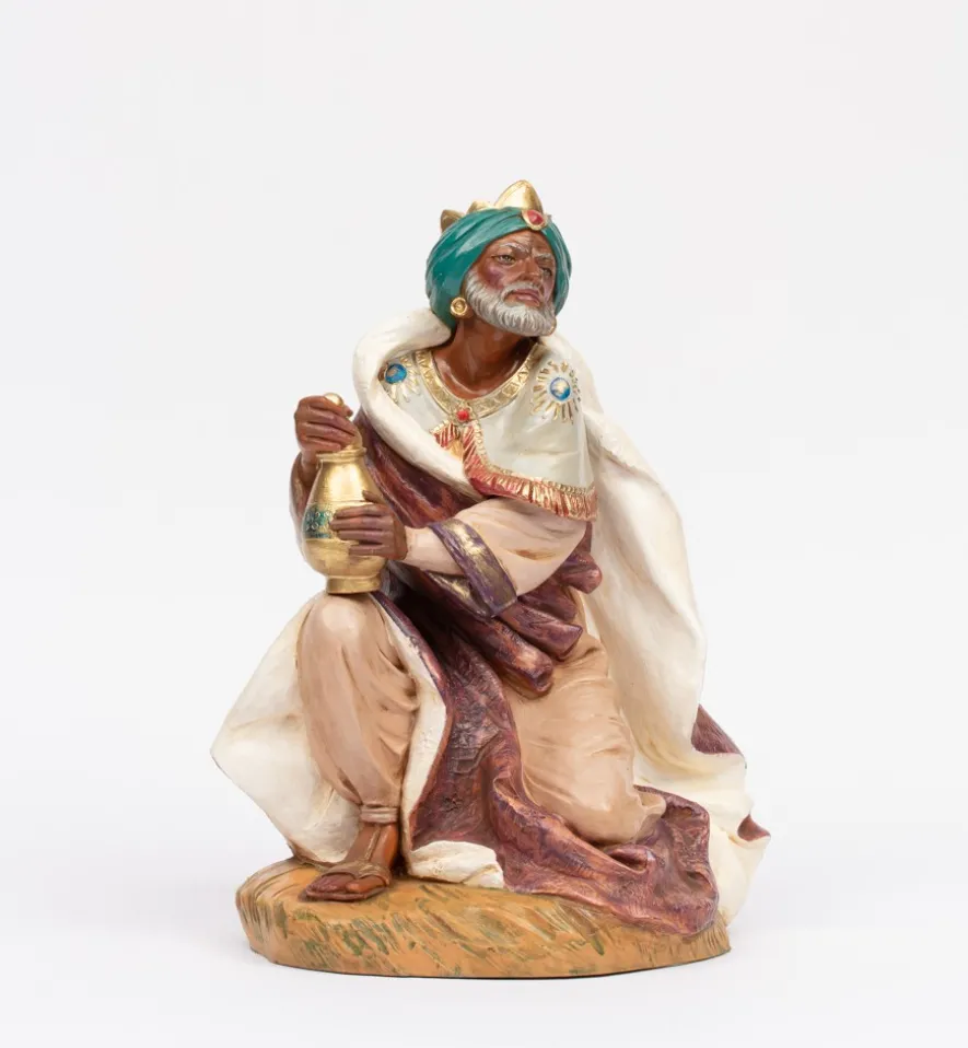 Re mulatto (4) per presepe cm.45