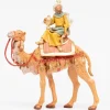 Re mulatto a cammello (3) per presepe cm.19