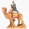 Re su cammello per presepe cm.19