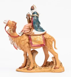 Re su cammello per presepe cm.19