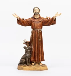 San Francesco in resina cm.51