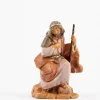 San Giuseppe in ginocchio per presepe stile arabo 12 cm