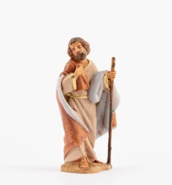 San Giuseppe per presepe cm.9,5