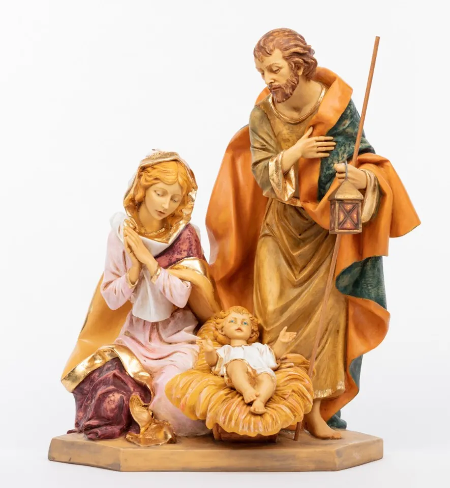 Statua Sacra Famiglia in resina (693) 65 cm