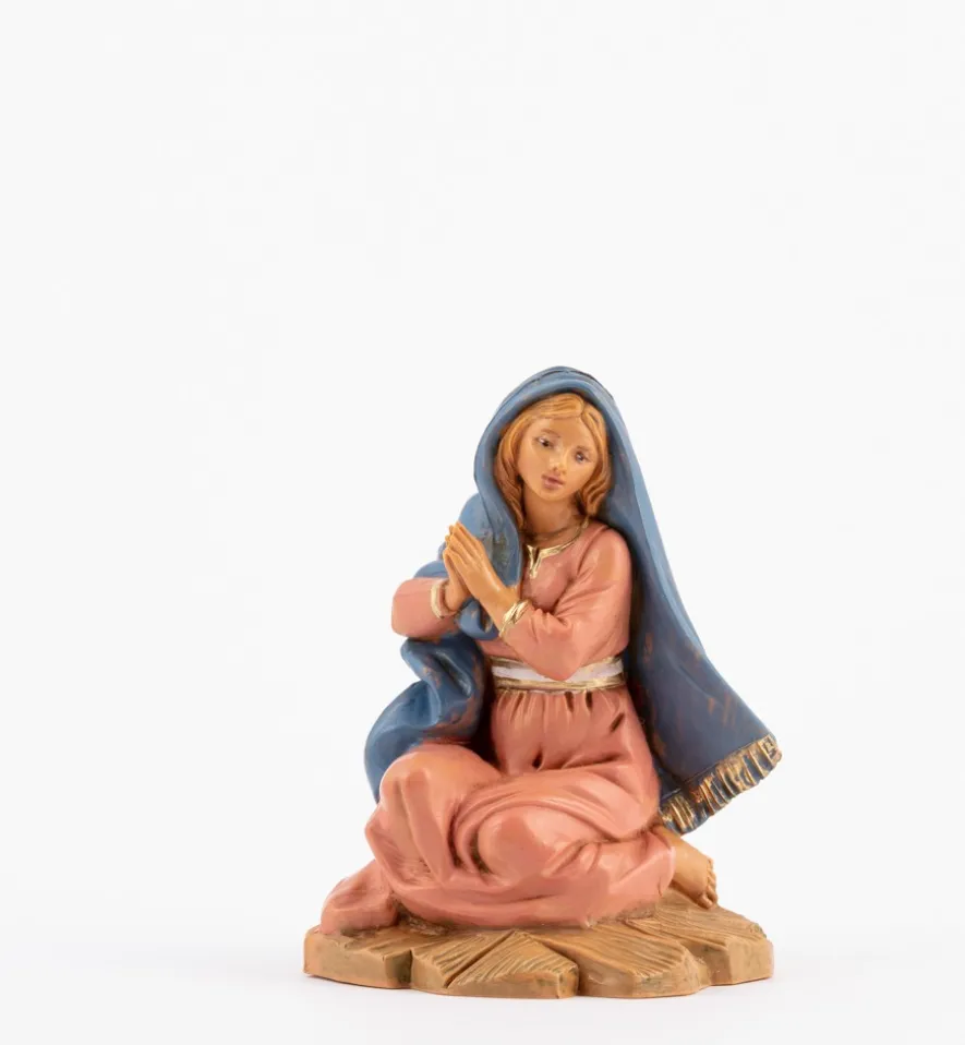 Statuina madonna per presepe stile arabo 12 cm