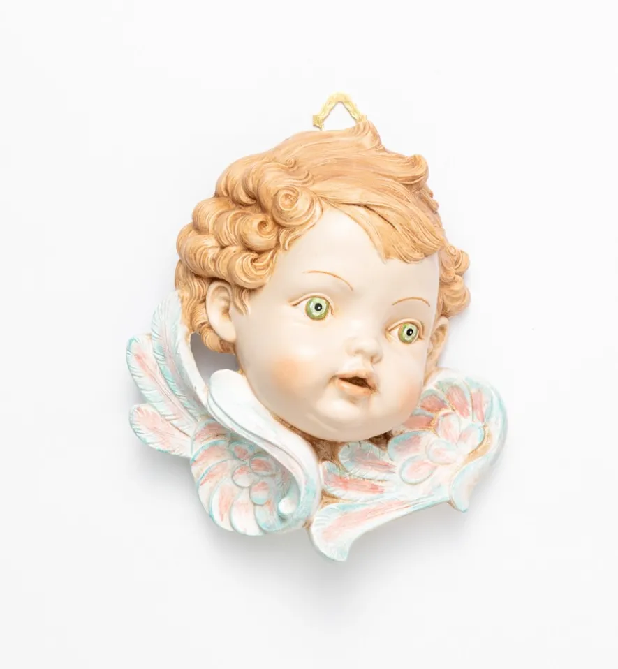 Testa angelo sinistra (679) tipo porcellana cm.19